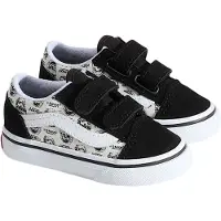 Vans Old Skool V Toddler Trainers Blanc EU 20 Enfants