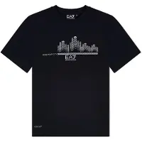 EA7 7b000274_af13689 Short Sleeve T-shirt Noir 12 Years Garçon