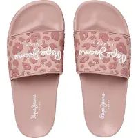 Pepe Jeans pour femme. PLS700004 Tongs Léo rose (41), Plat, Aucun, Beachwear