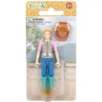 Collecta Figurine Cowgirl Hobby Cavalier Jouet - peint à la main