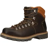 Dockers by Gerli Bottines à lacets chocolat / cognac