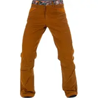 Nograd - Pantalon confortable d'escalade - Yaniro M Pant Curry pour Homme en Coton - Taille S - Jaune