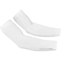 Gripgrab Upf 50+ Uv Protect Arm Warmers Blanc L Homme