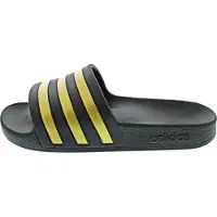 Adidas Mule 'Adilette Aqua' citron vert / noir