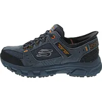 SKECHERS Chaussure basse 'Oak Canyon - Consistent Winner' bleu / bleu marine / orange / noir