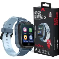 Forever Montre connectée WiFi SIM pour enfants avec GPS et Appel vidéo Bleu