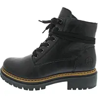 Rieker Bottines à lacets marron / noir
