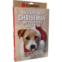 Flamingo Calendrier de l'Avent pour chiens 295 g