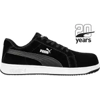 Puma Chaussure Basse Iconic Suede S1P Noir T.39 - - 640010200000039