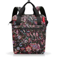 Reisenthel allrounder R, sac à dos, sac de loisirs, sac de voyage, Paisley Black, 12 L, JR7064