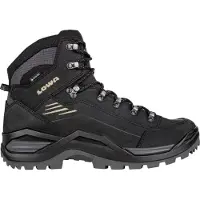 Lowa - Chaussures de randonnée en GORE-TEX&reg; - Renegade Evo GTX Mid Black/Dune en Cuir - Taille 43,5 - Noir