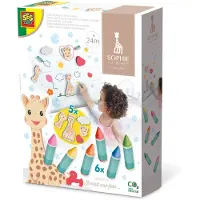SES Creative Pastel À la salle de bain - Sophie la Girafe - - UneTaille - Jouet Pour Le Bain