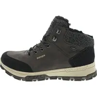 Rieker Bottines à lacets umbra / gris chiné / noir