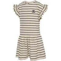 Hummel Ajma Short Sleeve Dress Beige 110 cm Fille