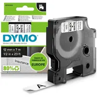Dymo Ruban d'étiquetage laminé Dymo D1 45013 12 mm - 5 unités