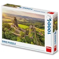 Dino Bikes Puzzle Ruine du Château de Trosky - 1000 pièces