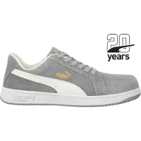 Puma Chaussure Basse Iconic Suede S1P Gris T.37 - - 640030800000037