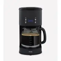H.Koenig Cafetière programmable - HKOeNIG - MG32 - 1,5 L (12 tasses) - 1000 W - Écran LCD - Fonction maintien au chaud - Noir et acier inoxydable