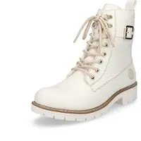 Rieker Bottines à lacets blanc
