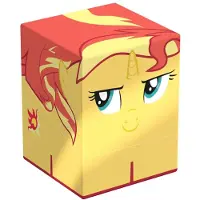 Ultimate Guard Squaroe My Little Pony "Friendship is Magic" MLP007 - Sunset Shimmer, porte-cartes, rouge, jaune, 1 pièce