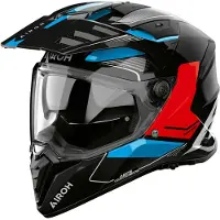 Airoh Bandit Tune Casque Adventure Bleu/Rouge/Noir 2XL unisex