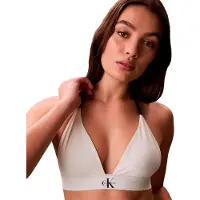 Calvin Klein Lv00q61225 Triangle Bikini Top Blanc XS Femme