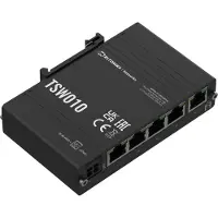 Teltonika Tsw010 Din Rail Switch Noir One Size / EU Plug 220V