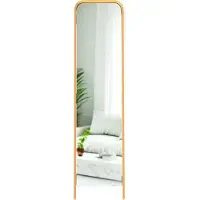 Umbra miroir sur pied Bellwood, miroir intégral, bois, naturel, 156 cm, 1023037-390