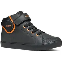 Geox Doublure chaude GISLI, cuir lisse, noir, enfants