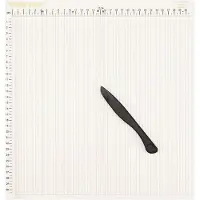 Vaessen creative Score Easy Pliage polyvalent cm Blanc cassé (30,5 x 30,5 cm)