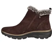 SKECHERS Femmes Bottines doublées à chaud marron