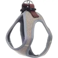 Flamingo Harnais Step & Go Herbert marron clair, taille : M