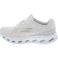 SKECHERS Baskets basses 'Go Walk Glide-Step 2.0' gris clair / blanc