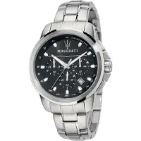 Maserati Montre à affichage analogique argent