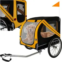Purlove Remorque pour animaux, grande remorque de transport jusqu'à 40 kg