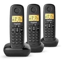 Gigaset Téléphone sans fil noir - - BASIC100TRIONOIR -