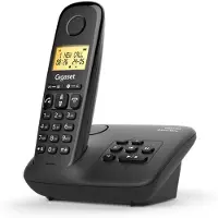 Gigaset Téléphone sans fil dect noir avec répondeur - - BASIC100ANOIR - basic 100a