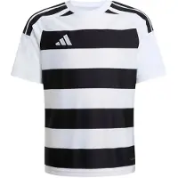 Adidas Hooped 26 Short Sleeve T-shirt Blanc,Noir 13-14 Years Enfants
