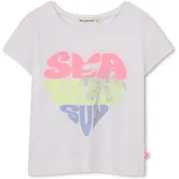 Billieblush U21953 Short Sleeve T-shirt Blanc 4 Years Fille