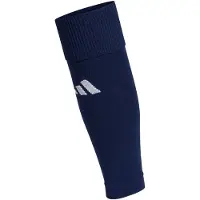 Adidas Femmes, Chaussettes de sport, Unisex Milano Sleeve, team navy blue 2/white, L (43 - 45), Bleu, Blanc