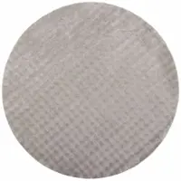 vidaXL Tapis ronds HUARTE Sable Ø 200 CM Polyester