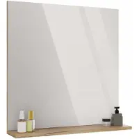 Tigo MIROIR DE SALLE DE BAIN AVEC COUVERTURE 60x61,5 CM chêne EVOKE POUR LA SALLE DE BAIN PRZEDPOKO ORCHESTRA