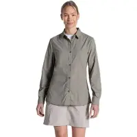 Craghoppers Nosilife Alma Long Sleeve Shirt Gris 34 Femme