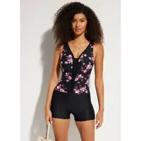 Bonprix Maillot 1 pièce shorty sculptant, maintien léger