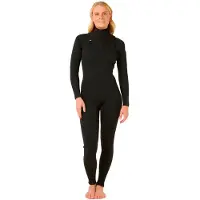 Rip Curl Combinaison En Néoprène à Manches Longues Et Fermeture éclair Sur La Poitrine Pour Femme Dawn Patrol 3/2 Mm Gb
