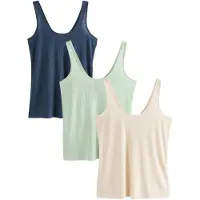 Next Haut beige / bleu marine / menthe