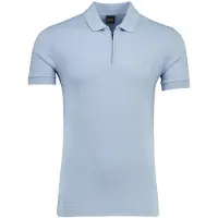 BOSS pour homme. 50537507 Polo slim fit bleu (L), Casuel, Coton, Manche courte