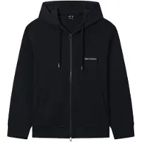 Armani Exchange pour homme. XM002352AF21869UB101 Sweat décontracté bleu marine (L), Casuel, Coton