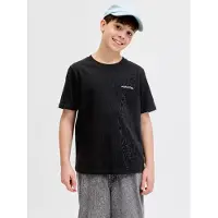 Jack & Jones Junior T-Shirt 'JORMontauk' bleu clair / noir / blanc