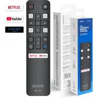 Savio Télécommande universelle/de remplacement RC-23 pour téléviseur TCL